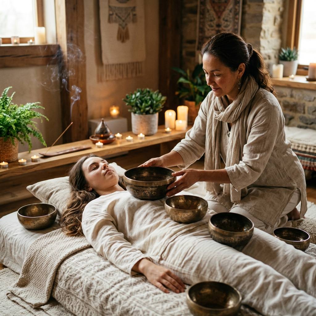 Terapia Holística con Cuencos Tibetanos — Happy Girl