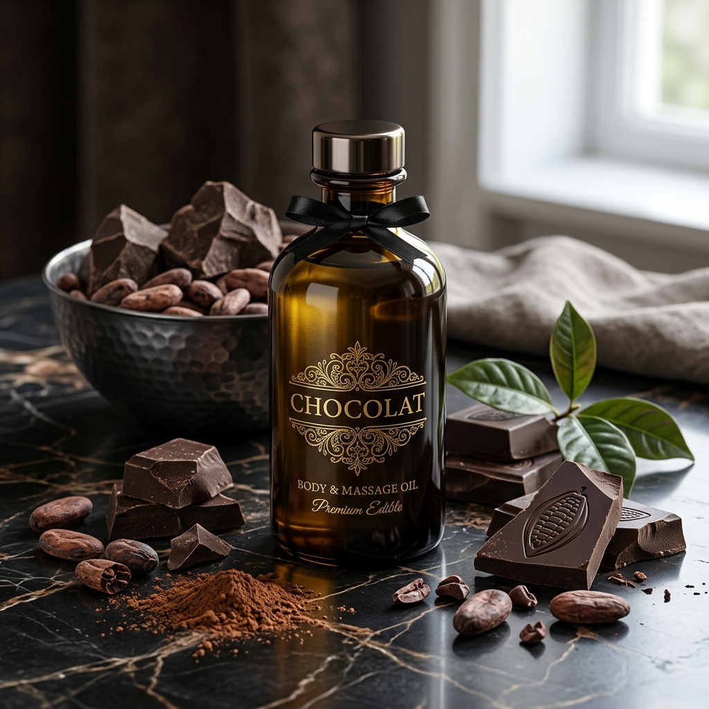 Aceite de Masaje Comestible Sabor Chocolate — Happy Girl