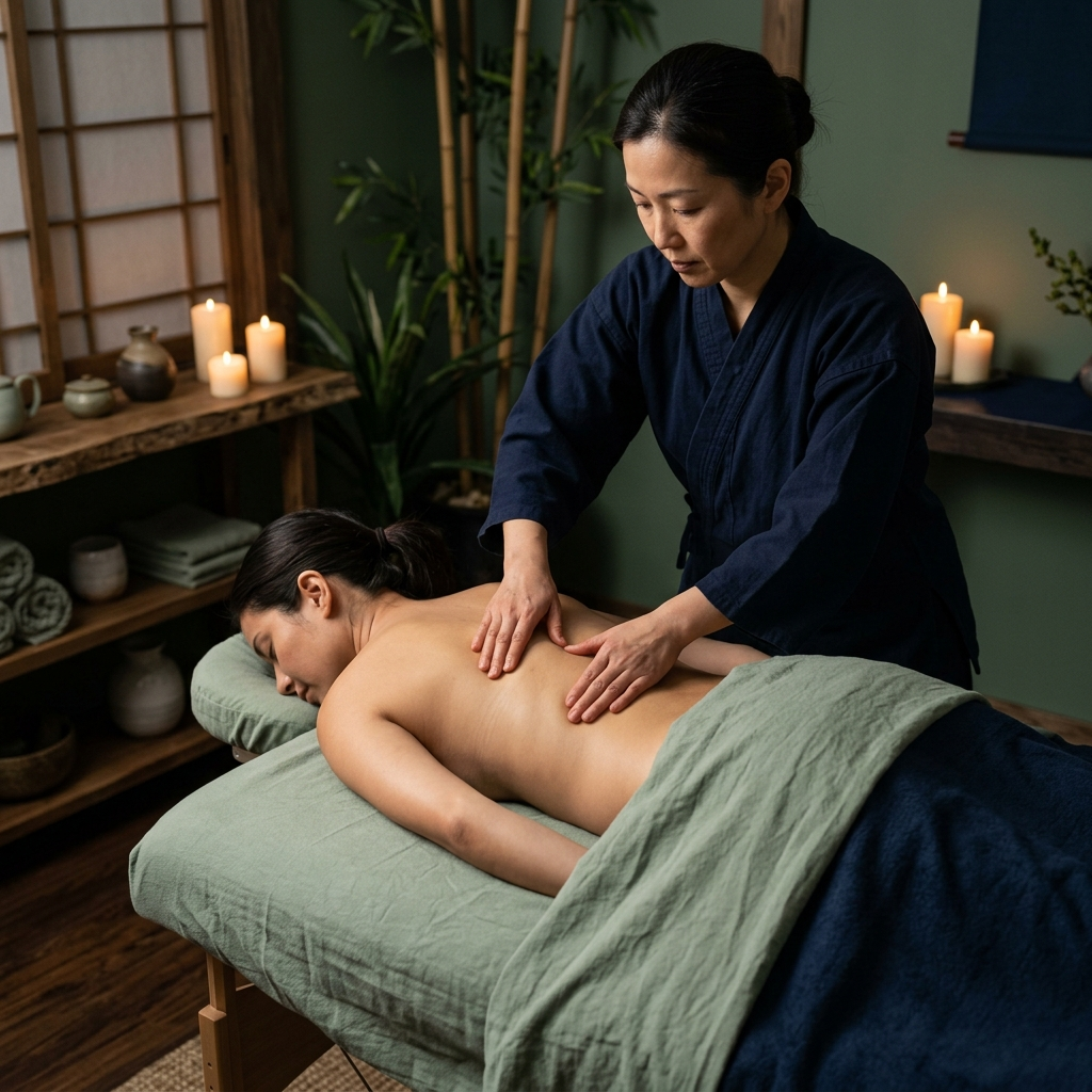 Masaje Shiatsu — Happy Girl