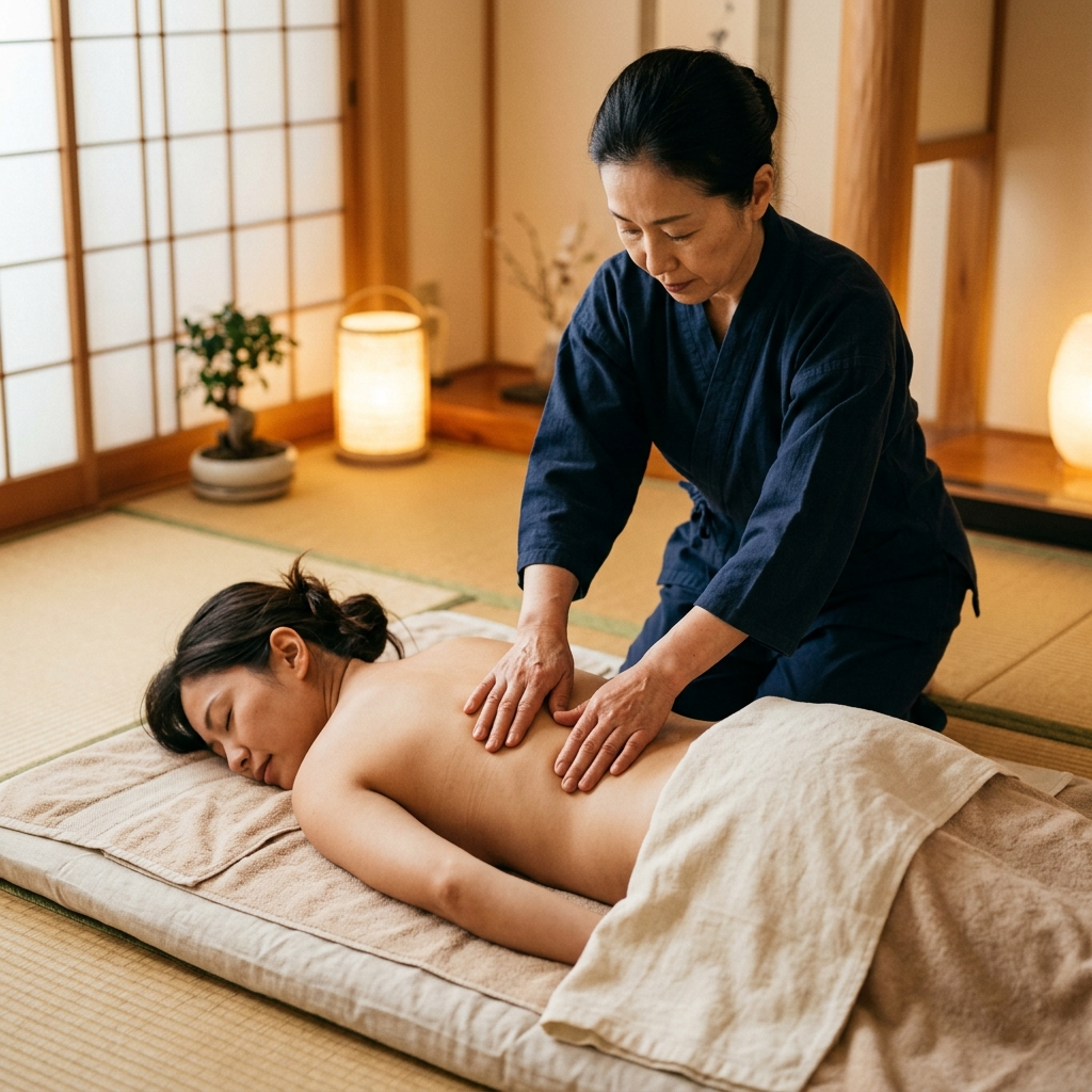 Masaje Shiatsu Equilibrante — Happy Girl
